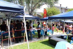 Annual Resident Appreciation BBQ for Lakeview Apartments in Fremont